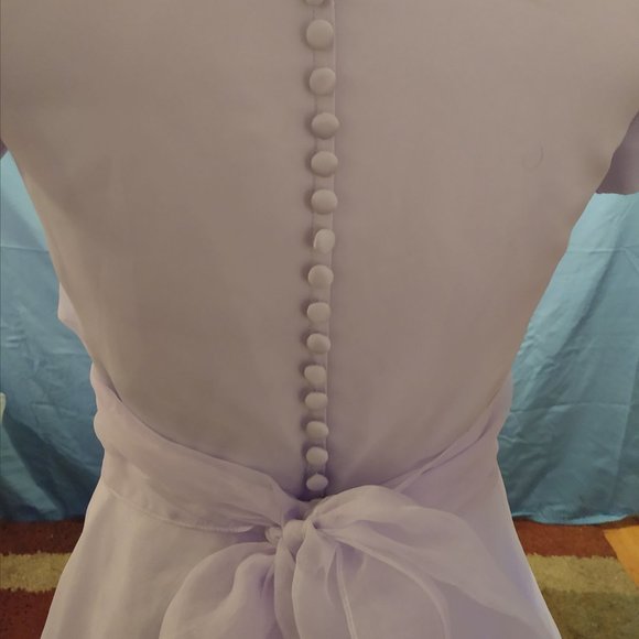 Cinderella Lavender Prom Dress - Picture 4 of 5